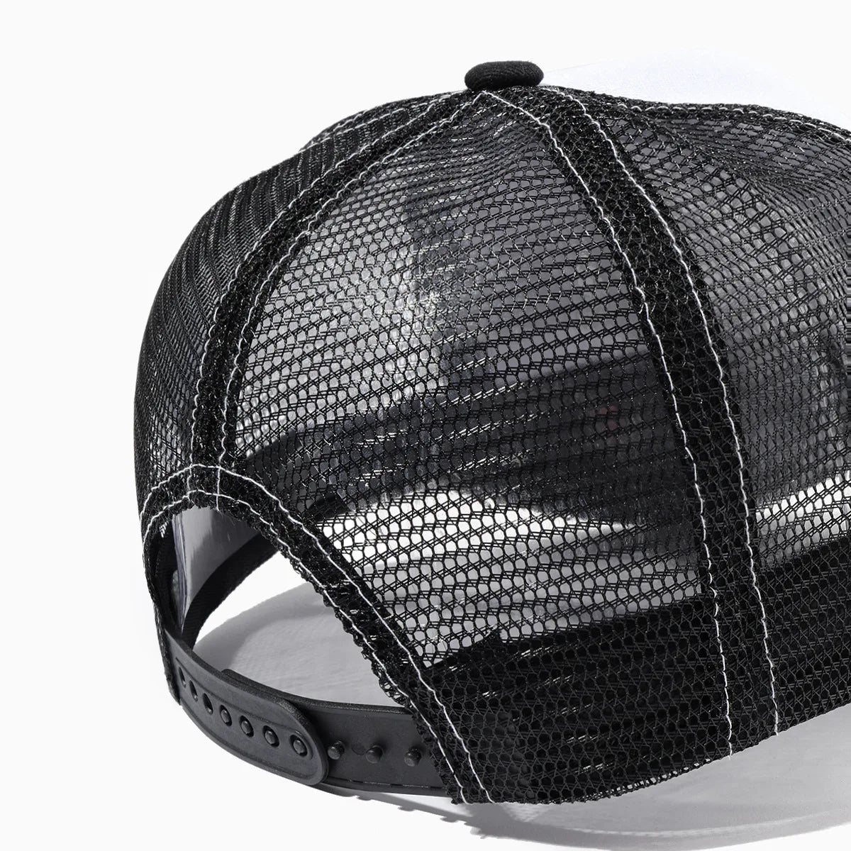 Elk Embroidery Duckbill Cap for Women, Sun Protection Wide Brim Baseball Cap, Adjustable Mesh Cap, Export Ready Stock Hat