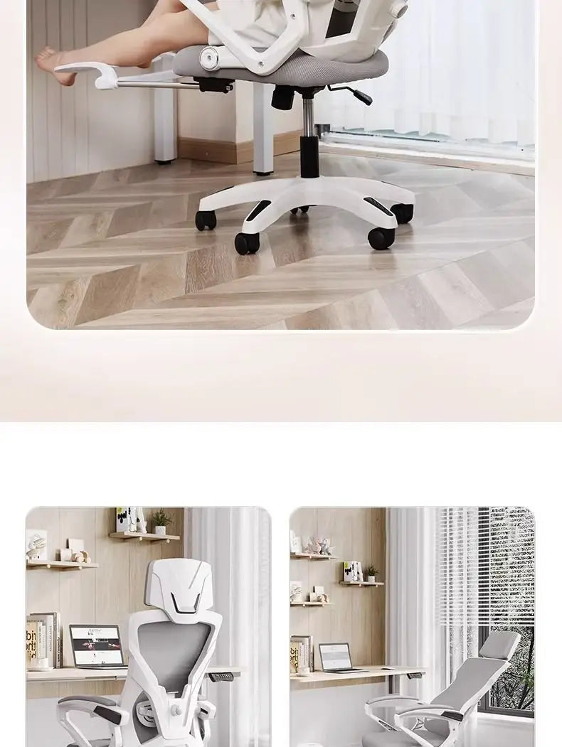Computer Chair Home Office Chair Comfortable Sedentary Students Gaming Chairs Dormitory Chair Reclining Seat Ergonomic Ufficio