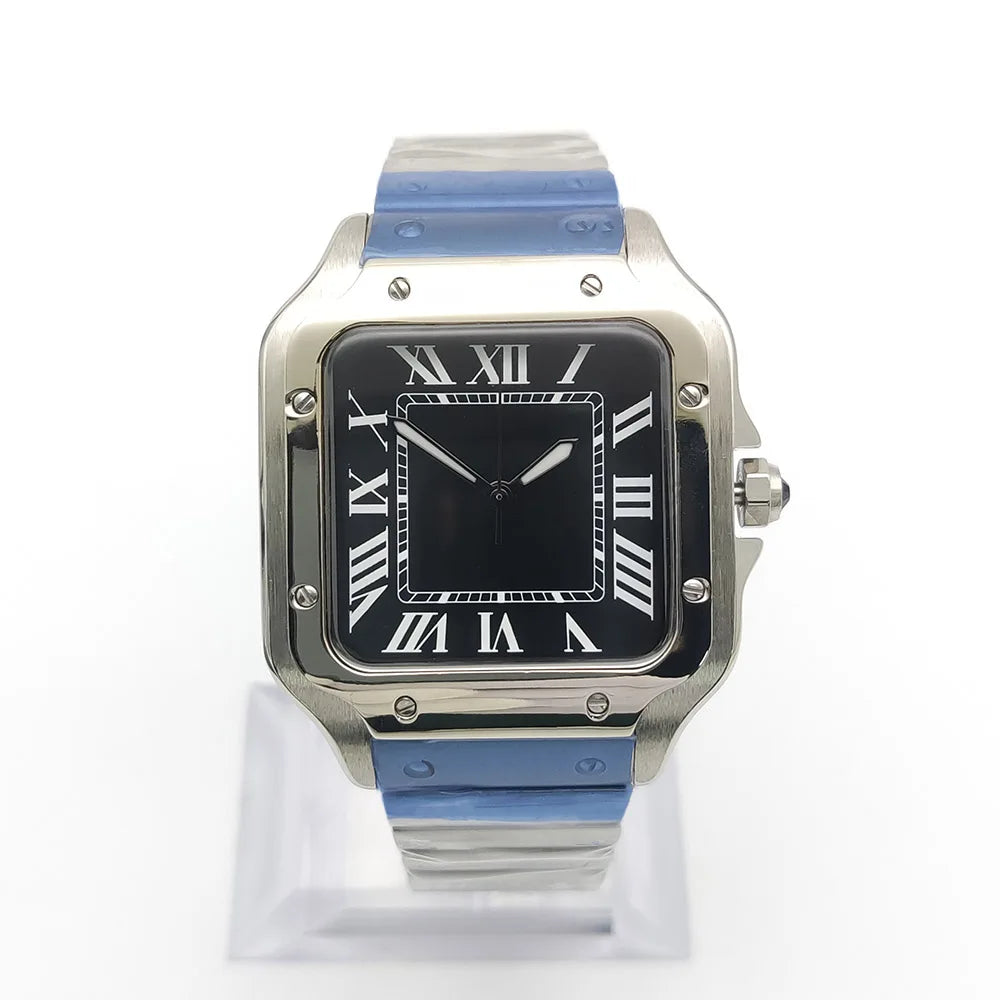 Men's watches Square Case New NH35 watch automatic sports watch waterproof fashion design Japan Miyota NH35 watch reloj hombre