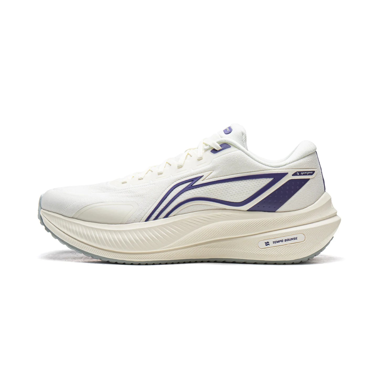 Li-Ning men's YUEYING 5 optimized cushion running shoes with wide toe box, TEMPO BOUNSE reflective Li-Ning sneakers, models ARHV015 and ARHW003