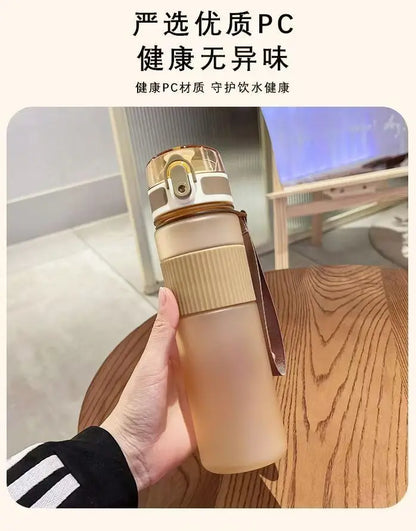 550ML Cartoon Fortnites Adult Sport Water Bottle Motivational Leak Proof Portable Reusable Plastic Cups Large Capacity Water Cup