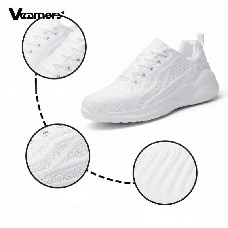 Women Running Shoes Breathable Casual Sneakers Lightweight Gym Outdoor Sport Comfortable