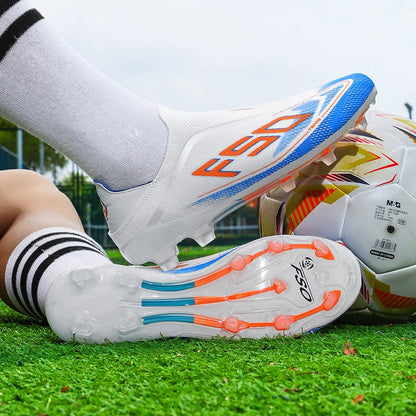 Chaussures de football pour homme, chaussures de football professionnelles, Society Turf, mailles respirantes, chaussures de football pour jeunes, baskets antidérapantes pour homme, Chuteira