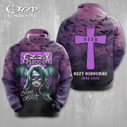 Produit gaming premium Fraquane, Men's Hoodie New Rock Ozzy Osbourne Band 3d Print Hoodies Men Women Fashion Street Hoodie Sweatshirt Women Coat Hip Hop Sudadera