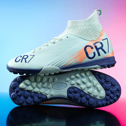 Chaussures de football pour homme, chaussures de futsal professionnelles, chaussures de football de haute qualité, crampons, femmes, unisexe, ultralégères, TF/FG, baskets