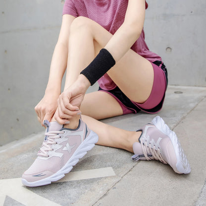 Xtep women's shoes running shoes wear-resistant casual sports shoes for women winter tennis female sneakers white 879318110073
