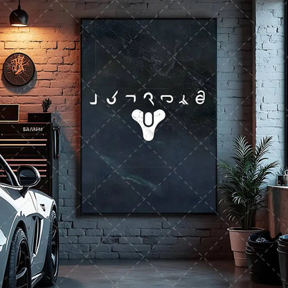Game Destiny 2 Poster Art With Prints Home Bedroom Living Room Decoration Gift