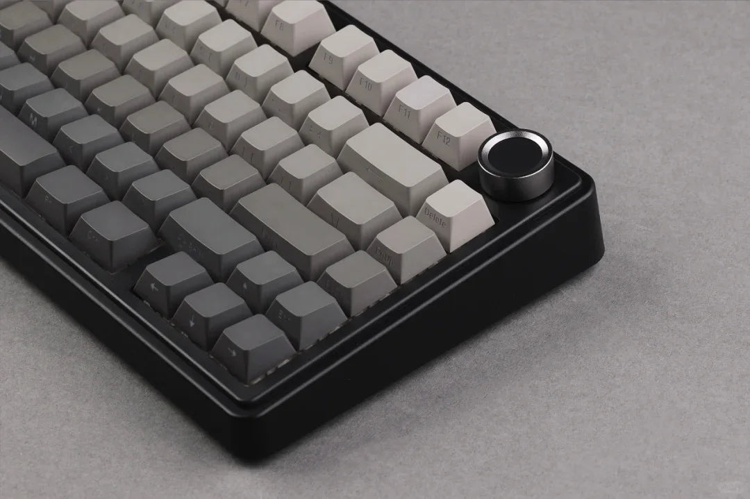 AULA F75 Pro kabellose mechanische Gaming-Tastatur mit Gasket-Mount, RGB, anpassbar, 75-%-Layout und seitlich gravierten PBT-Tastenkappen