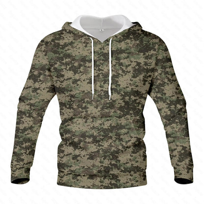 Camouflage Hoodies Men 2023 Spring Mens Military Hooded Sweatshirts Hoodie Male Street Hoody Army Green Sweatshirt Hip Hop S-4XL, Produit gaming premium Fraquane