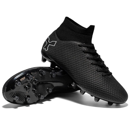 Chaussures de football de qualité pour hommes, chaussures de football résistantes pour garçons, chaussures de football légères pour enfants, baskets d'entraînement de futsal, crampons de football