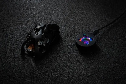 Angry Miao Infinity Gaming Wireless Mouse Metal Ultralight Hollow Hot-Swappable PAW3950 Dual 8K Wired Tri-Mode