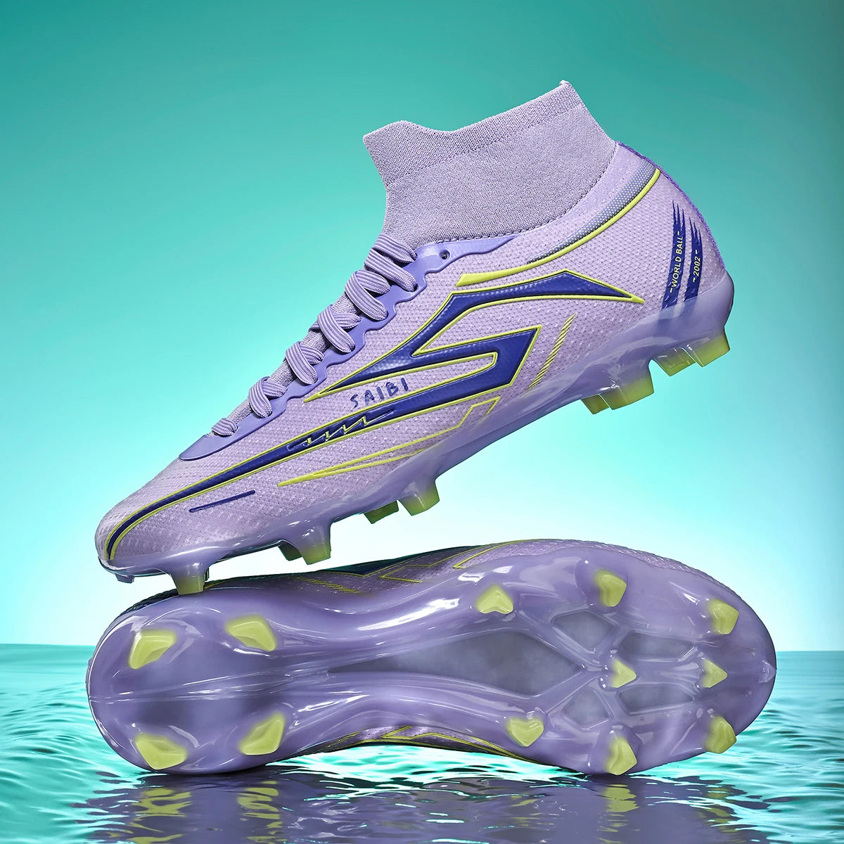 Men's football shoes, anti slip boots, AG/FG spikes, professional training shoes, breathable football shoes