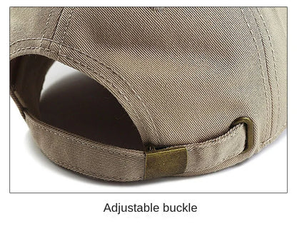 Baseballová čepice Big Head Plus Size, 100 % bavlna, vhodná pro muže i ženy, nastavitelná, čepice typu „dad hat“, nadměrná velikost 58–60 cm, 61–65 cm