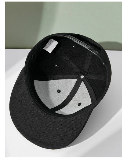 Hurtowa sprzedaż 40 kolorów regulowanych czapek z płaskim daszkiem typu snapback – damskie modne czapki baseballowe z poliestru, męskie czapki sportowe w stylu hip-hopowym