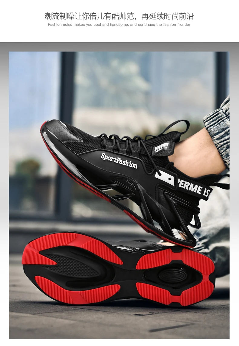 Herrskor Sneakers herr casual Herrskor tennis Lyxskor Träningsskor Race Andningsbara skor mode löparskor för kvinnor