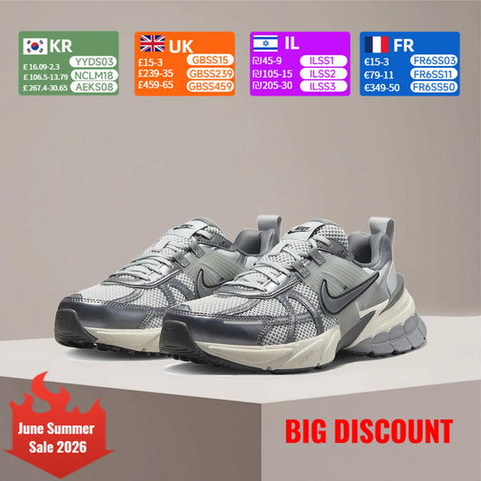 Nike V2K Run Retro-Laufschuhe mit komfortabler Dämpfung und langlebiger Konstruktion, unisex, lässiger Alltagsstil FD0736-003
