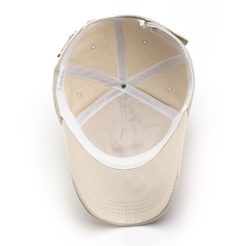 Modische Baseballkappen für Damen und Herren – einfarbige Snapback-Kappen – Baseballkappen für Schüler und Studenten