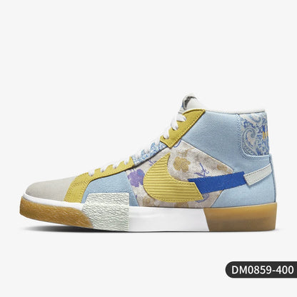 Chaussures de skate unisexes montantes Nike Official Authentic SB ZOOM BLAZER DM0859-400