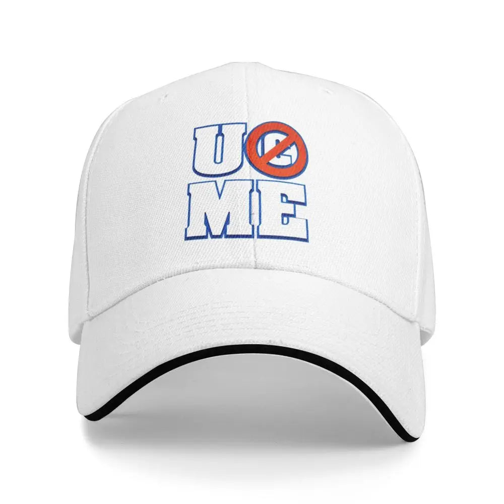 Yellow Wrestling Cena John White Custom Baseball Caps For Mens Unisex Male Beach Sunscreen Hat Snapback Cap