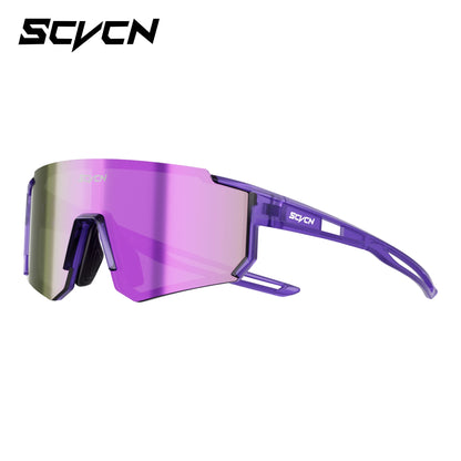 SCVCN Dívčí sportovní sluneční brýle Dětské cyklistické brýle Fotochromatické UV400 Chlapecké baseballové brýle Outdoorové brýle Sluneční brýle na běh a turistiku