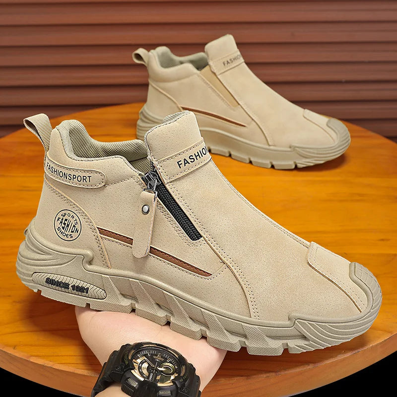 Îmbrăcăminte casual sport pentru bărbați, outdoor, drumeții, stil urban la modă, confortabilă