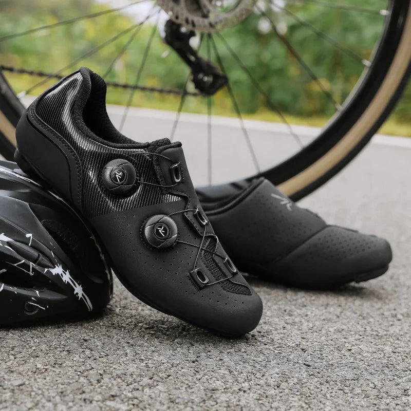 2025 New Arrival Professional Cycling Shoes Racing Road Bike SPD Cleat Shoes Ultralight Self-Locking MTB Bicycle Sneakers Unisex