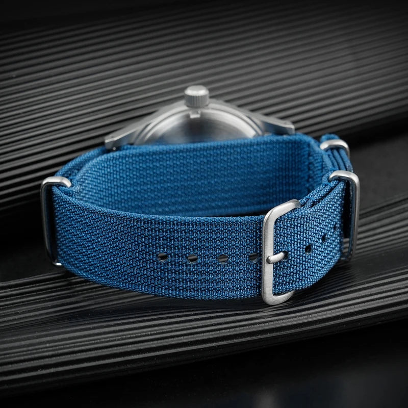 Militado ML05 38mm Men Watch VH31 Quartz Military Watches Domed Sapphire AR Coating 100m Waterproof Stainless Steel Wristwatch