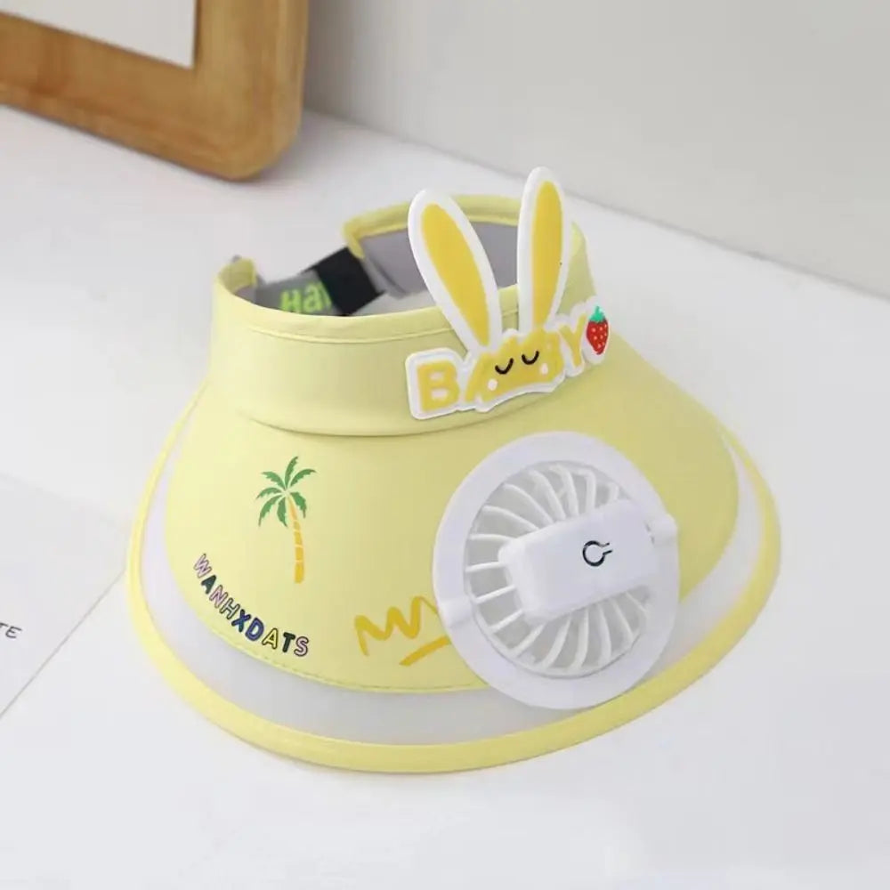 Casquette avec ventilateur Ventilateur de refroidissement USB d'été Casquette de baseball Protection solaire pour le golf en plein air Casquette à visière réglable sur 2 vitesses Casquette de randonnée avec ventilateur