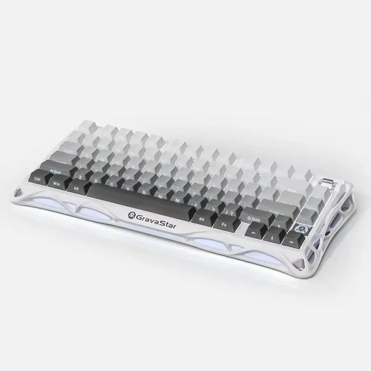 GravaStar Mercury K1 RGB Mechanical Keyboard Hot Swappable Gaming Keyboard Linear Switches RGB Wireless Gaming Keyboard