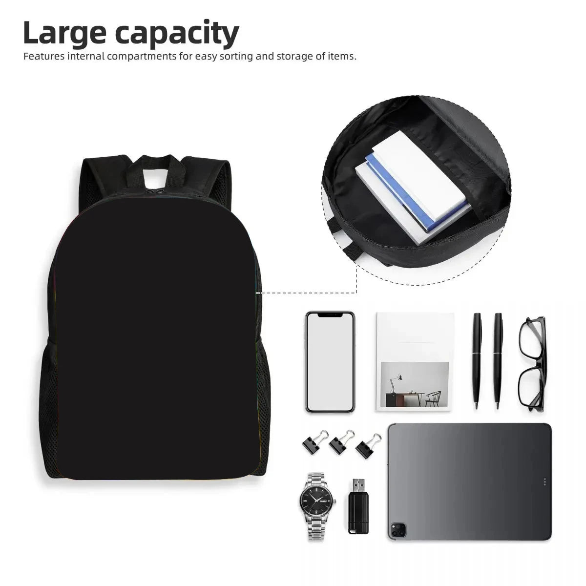 Zaino Classic Game Fortnites per bambini, ragazzi e ragazze, regalo di compleanno per studenti, borsa per la scuola unisex, zaino da campeggio resistente