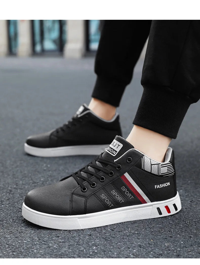 Men's Skateboarding Shoes 48 Casual High Top Walking Sneakers Sports Shoes Breathable Hip hop Shoes Street Shoes Chaussure Homme