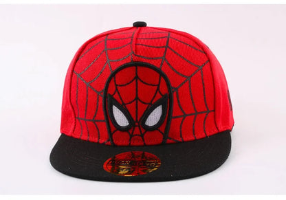 HotAnime Cartoon Spiderman Hats for Kids Toddler Baseball Cap Spring Snapback Hip Hop Adjustable Caps