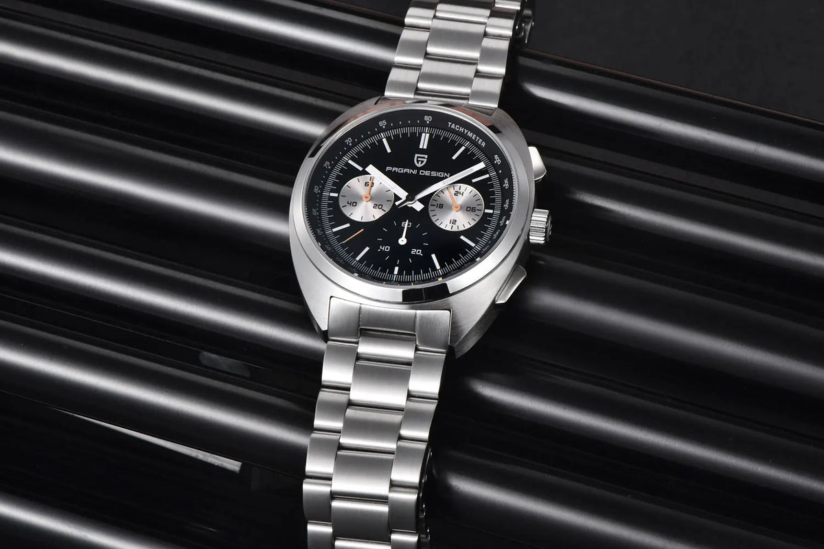 PAGANI DESIGN 2026 NEW Turtle Back Chronograph 1782 fashion quartz wristwatch for Man Luminous Waterproof Watch Reloj hombre