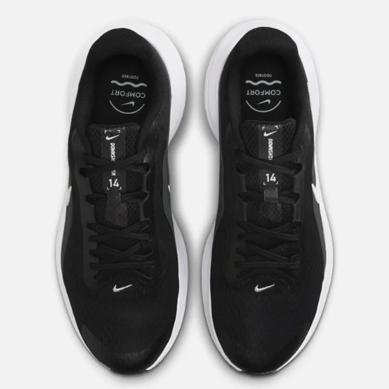 Chaussures de course et d'entraînement Nike Downshifter 14 pour homme, noires et blanches, IB1895-002