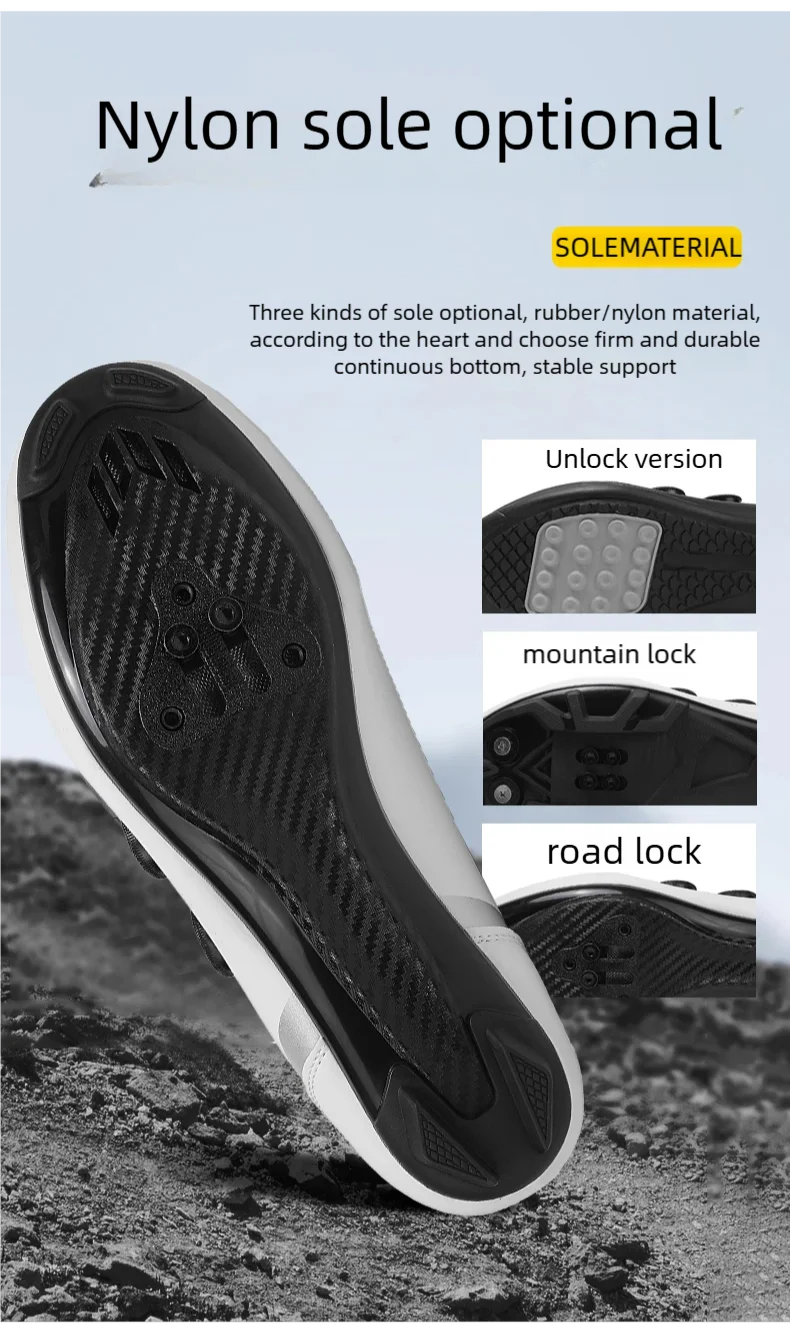 Chaussures de cyclisme Chaussures VTT pour homme Chaussures de course VTT Chaussures de vélo tout-terrain Chaussures de pédalage VTT Compétition de VTT