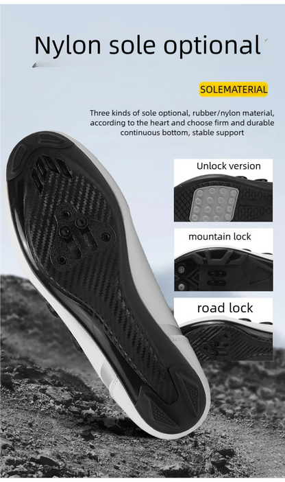 Chaussures de cyclisme Chaussures VTT pour homme Chaussures de course VTT Chaussures de vélo tout-terrain Chaussures de pédalage VTT Compétition de VTT