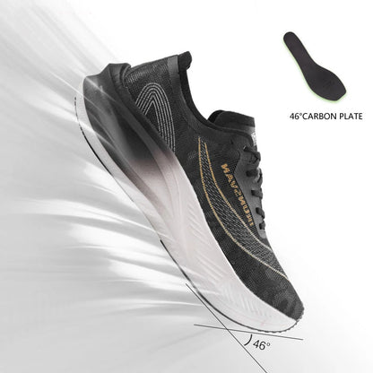 Chaussures de course à pied IRUNSVAN Original Carbon Plate Marathon pour homme : chaussures de sport professionnelles, stables, amortissantes, ultra-légères et à bon rebond