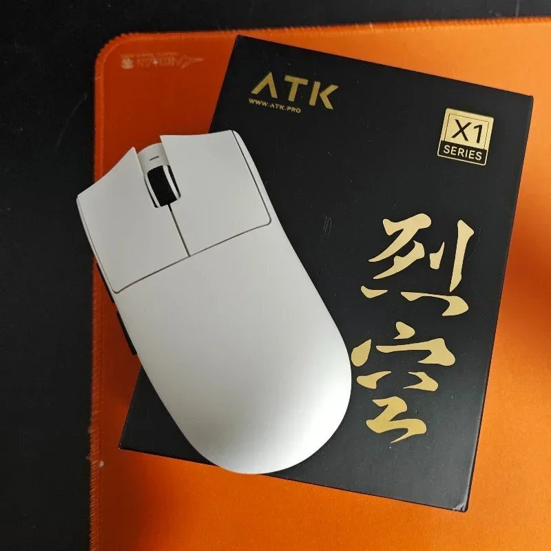New ATK X1 SE Starlight Wireless Lightweight Mouse PAW3395 26K DPI Hub Page Driver 1000Hz  Gaming Mouse PC Player Accessories