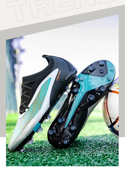 Men New TF Football Boots Sneakers Professional Society Casual Male Soccer Shoes Futsal High Quality Football Shoes Training