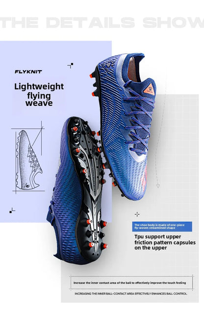 Chaussures de football professionnelles pour adultes Kelme Tf Nail Breaking, chaussures d'entraînement pour jeunes, chaussures de football Mg antidérapantes pour match