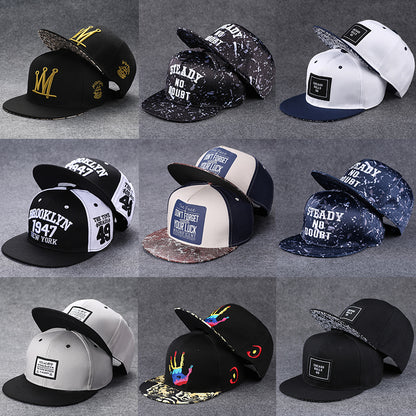 Boné de basebol unissexo com letras bordadas, estilo verão, marca tendência, ajuste traseiro, chapéu hip hop outdoor ajustável para homem e mulher, casual