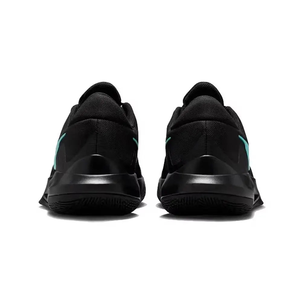 Nike Precision 6 Comfortable and Versatile Low-Top Basketball Shoes for Men in Black IO7605-040