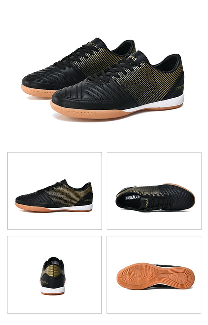 Chaussures de futsal pour homme - Chaussures de futsal professionnelles - Chaussures de football antidérapantes pour homme - Chaussures de football d'origine pour terrain dur - Chuteira Society Futebol