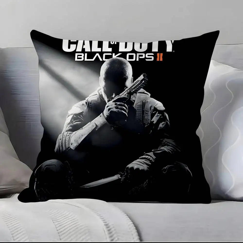 Game C-Call Of D-Duty Black O-Ops Anime Pillow Case Pillowcase Soft Skin Friendly & Comfortable With A Hidden Zipper