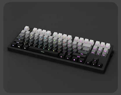 2025 Original Daylight PBT Translucent Keycaps Set – 136 OEM Side-Engraved Keycaps for 60/84/98/108 Mechanical Keyboards, MX Switch Compatible
