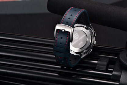 PAGANI DESIGN 2026 Retro Luxury Men's Quartz Watches Sports Chronograph VK63 Watch For Men AR Sapphire Waterproof Leather Clock