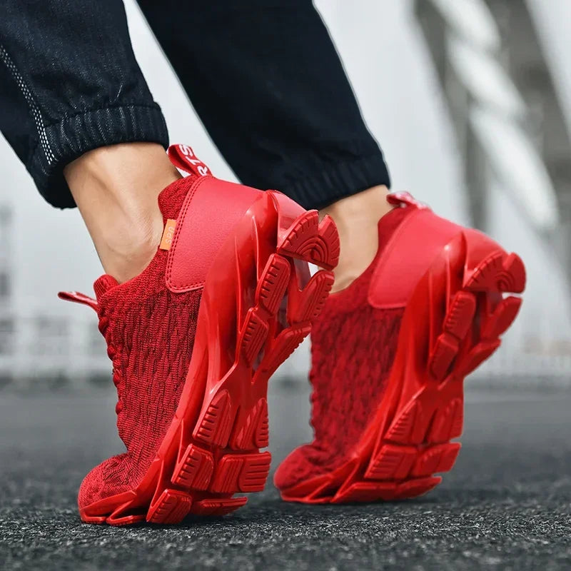 Chaussures de course pour homme à la mode, baskets de marche confortables pour homme, chaussures décontractées respirantes, chaussures de sport antidérapantes, baskets pour homme