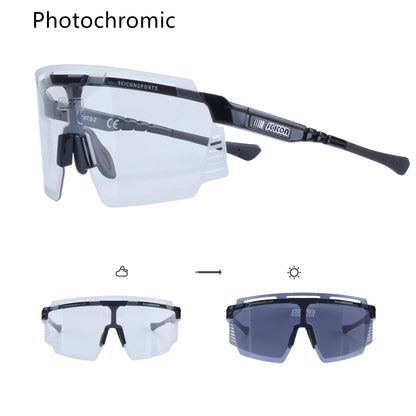 Cyklistické brýle Scicon Outdoorové sportovní sluneční brýle Pánské MTB cyklistické fotochromatické brýle Dámské silniční a horské cyklistické brýle
