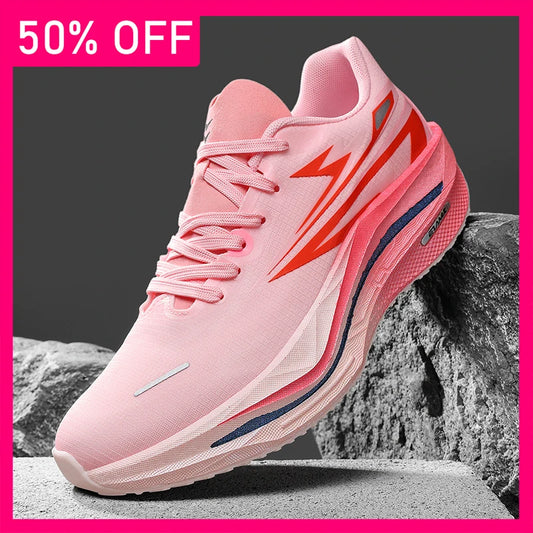 Unisex-Sportschuhe, modische Schnür-Laufschuhe, stoßdämpfend, rutschfest, mit Rebound-Effekt, Trainingsschuhe 2026, neue Outdoor-Fitnessschuhe