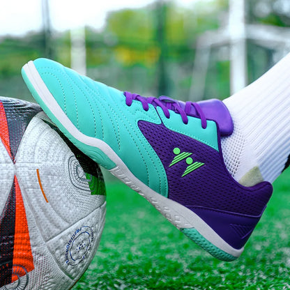 Chaussures de football pour homme neuves de haute qualité, à tige haute, pour gazon naturel et futsal, antidérapantes, pour matchs en salle et en extérieur, best-sellers des sports de plein air